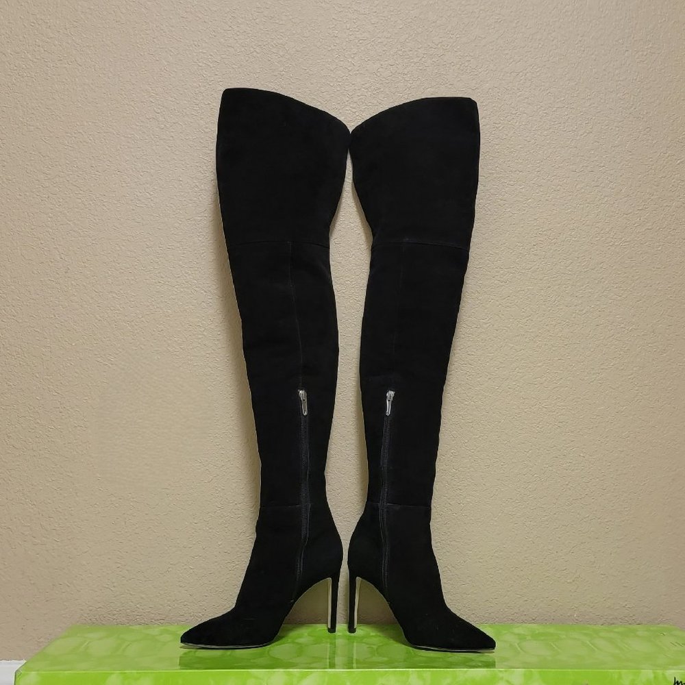 Sam Edelman Bernadette Pointed-Toe Over-the-Knee Boot - Picture 4 of 14